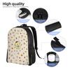 P-Pompompurines Laptop Backpack Men Women Basic Bookbag for School College Students Dog Cartoon Bags
