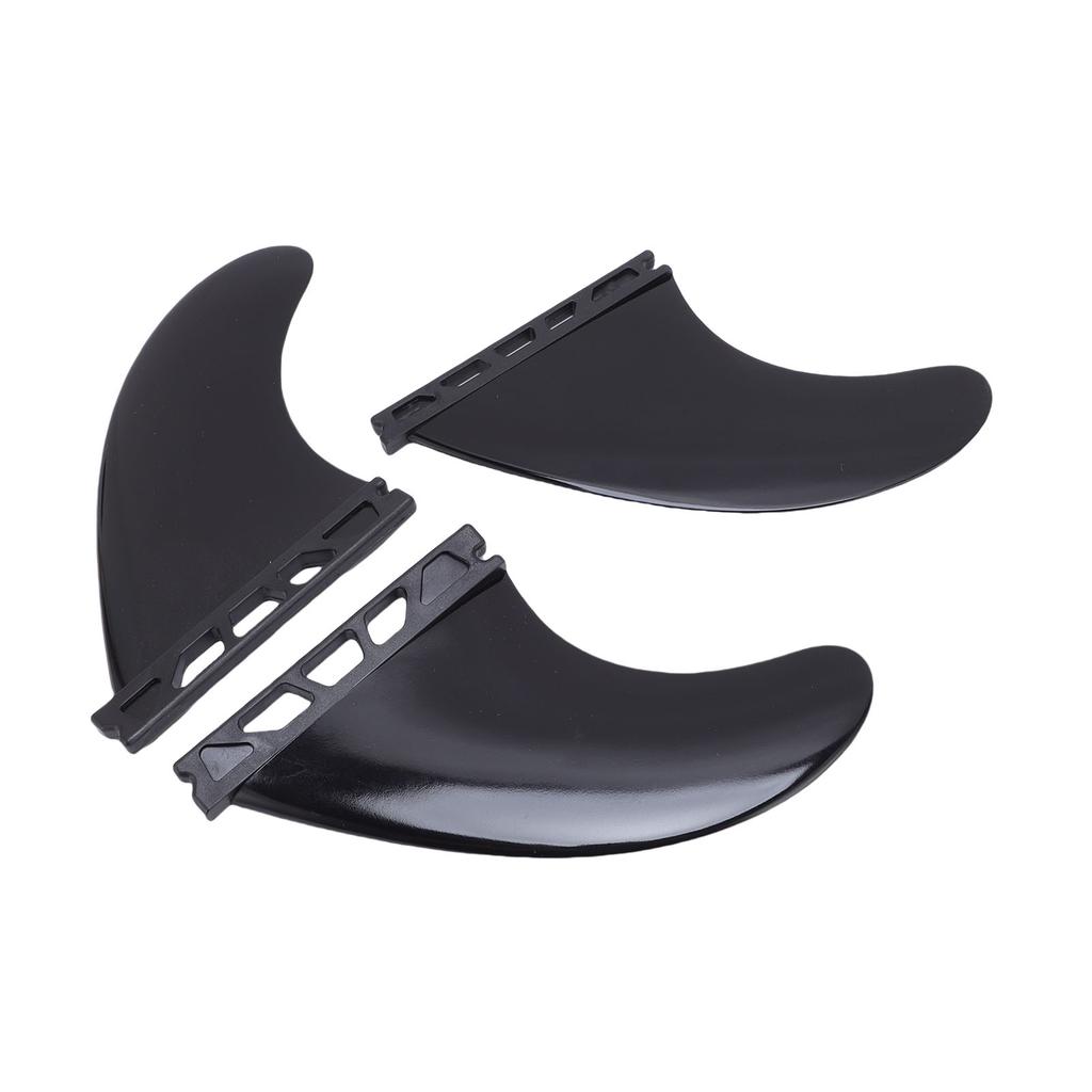 Surfboard Fins Set of 3 Sturdy PVC   for Longboard Shortboard Stand Up Paddle Board