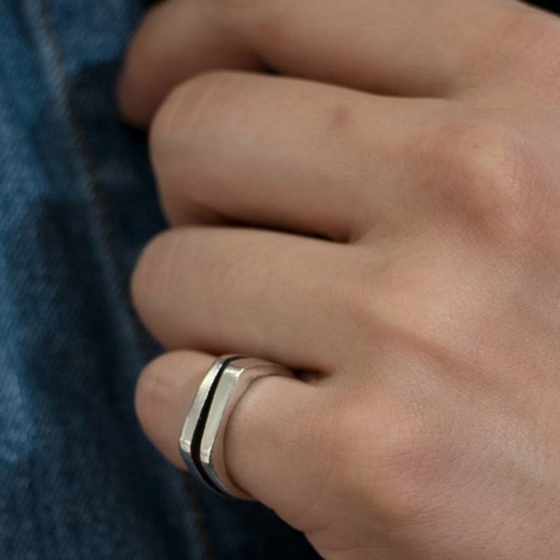 HARANG HR 72R_Silver Split Ring