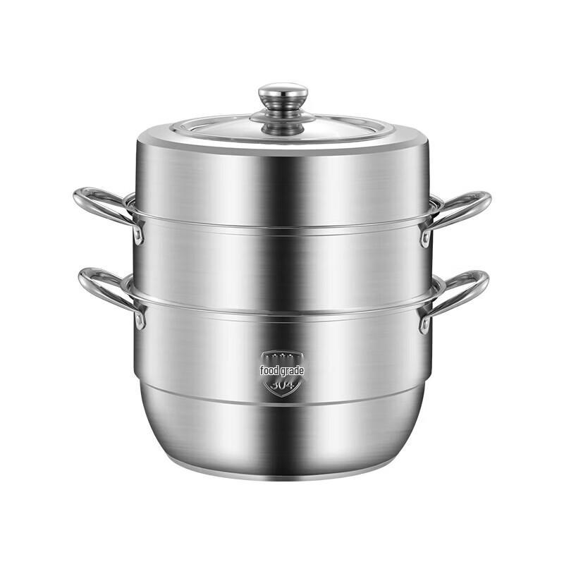 Hanle HL-BK18 304 Stainless Steel 3-Layer Steamer