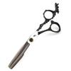 6.0 Inch Semi-Black Tail Dragon, Nepson Personality, Hair Scissors, Hair Scissors, Flat Cut Tooth Scissors, Thin Cut