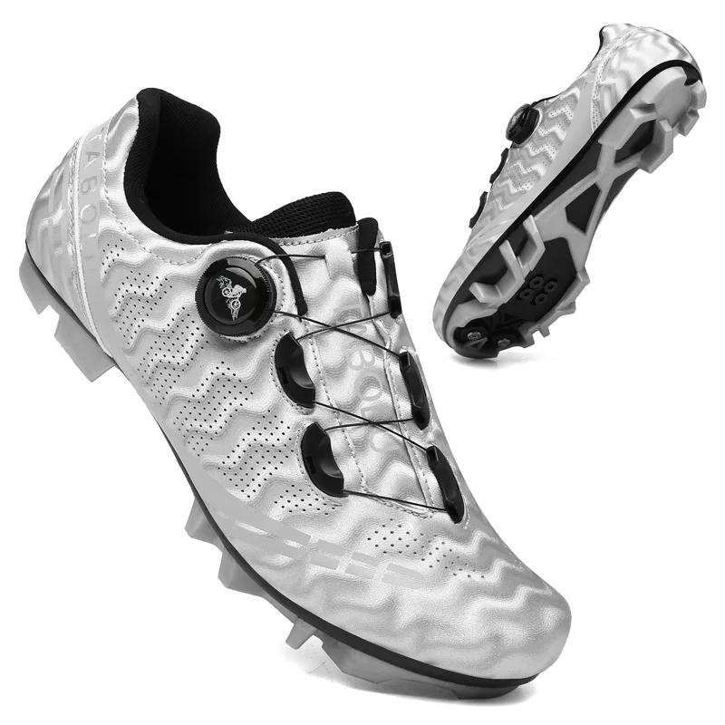 Road bicycle shoes Mtb Men Racing Bike Shoes Self-Locking Speed Bicycle Sneakers Mountain Road Cycling Footwear Women Spd Cleats