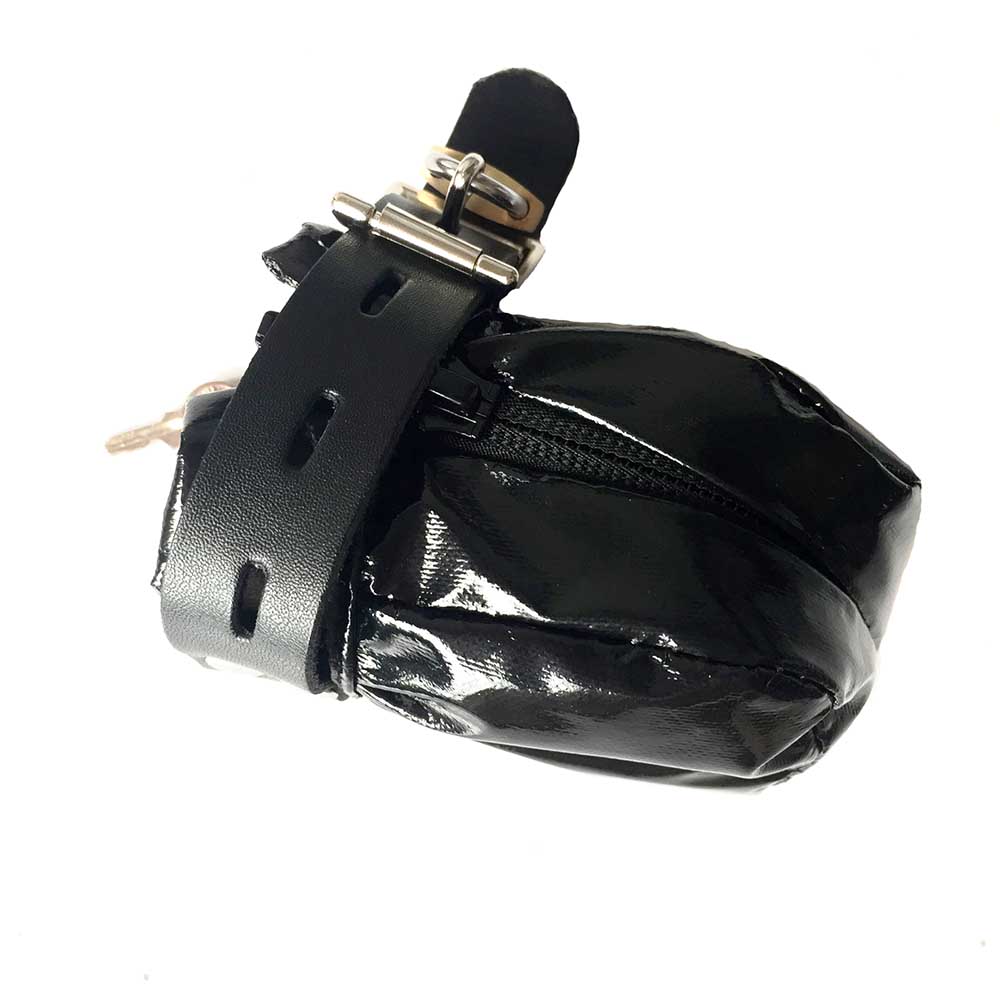 PU Leather Male Ball Chastity Bird Cage Penis Sleeve Bondage Cage Ball Stretcher Chastity Device with Lock  Sex Toys for Men