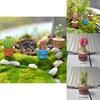 Elegant Micro Cactus Resin Ornament Perfect For Enchanting Dollhouse Decor