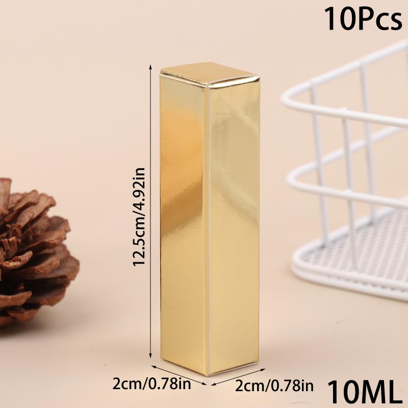 

10Pcs Perfume Box 5Ml 10Ml Essential Oil Bottle Packaging Box Container Kraft Paper Tube Cardboard Boxes Lipstick Storage Box A8
