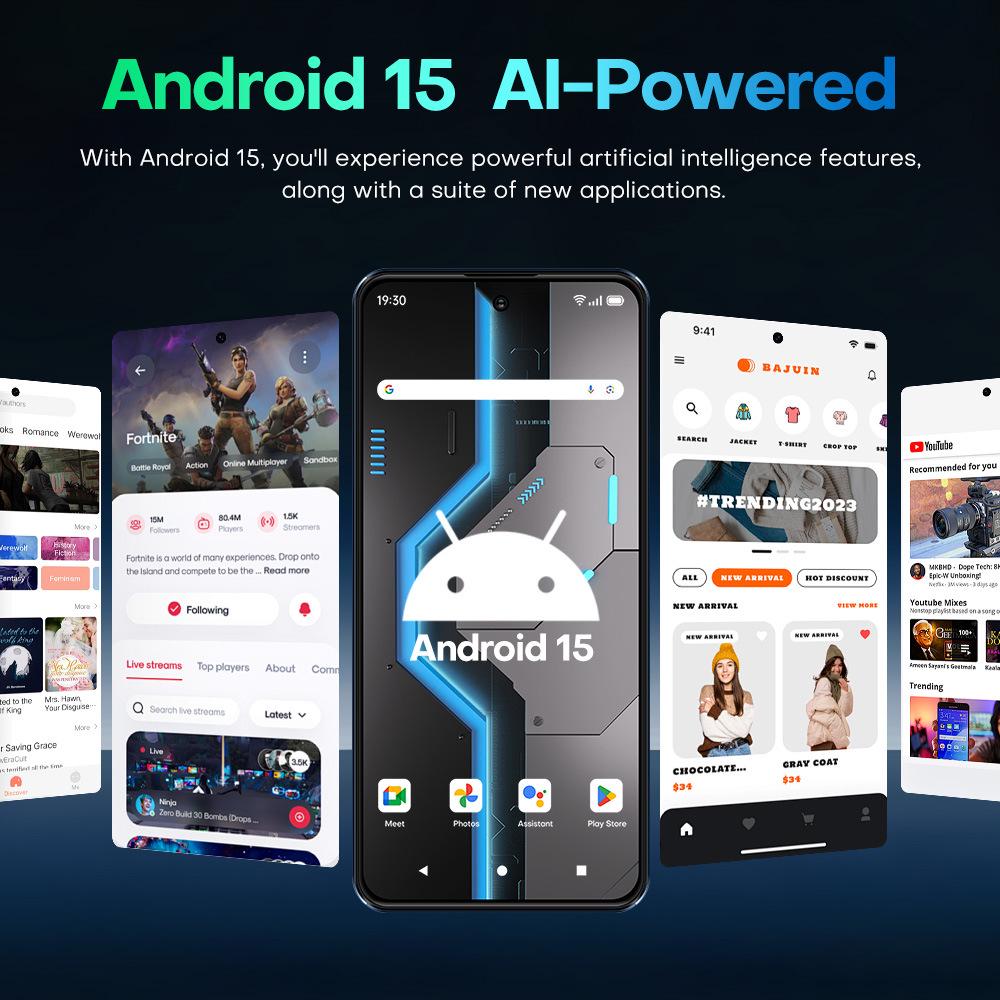 Pova7 Pro Phone: 16+1TB Memory, 7.3" HD Screen, Cross-Border Exclusive.