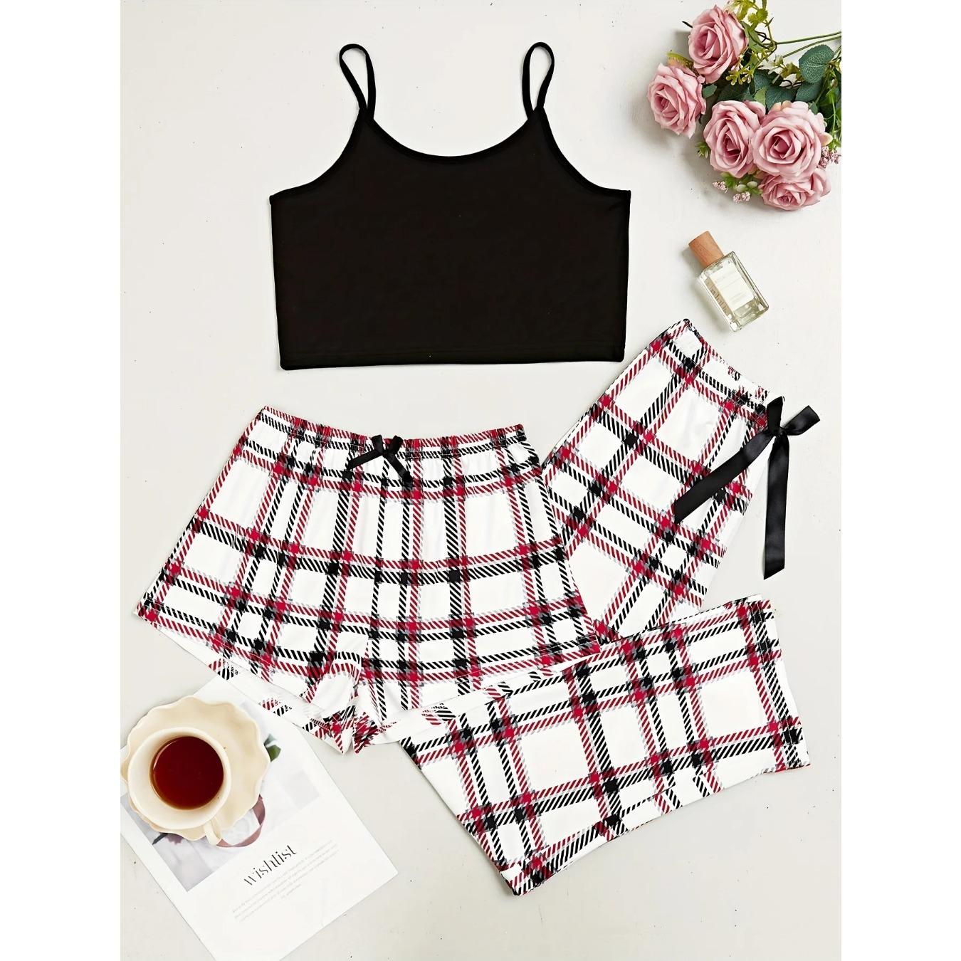 

Подтяжки шорты брюки тройка модный повседневный галстук-бабочка домашний комплект женская повседневная пижама комплект XL