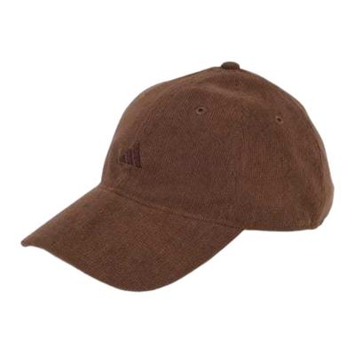 adidas Cappellino da baseball in poliestere riciclato tinta unita Unisex Marrone JY3068