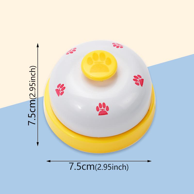 Interactive Dog Training Bell Toy, Battery Free, Pet Calling and Rewards Dog Toys for Puppy Pet Call Puppy Accessories Pet Toys