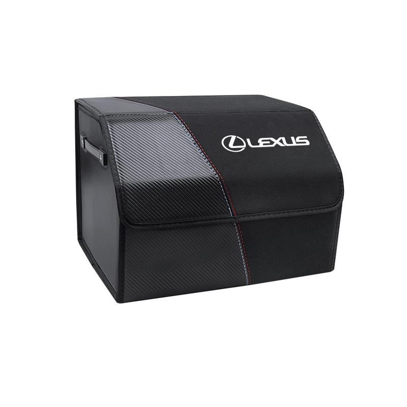 Lexus Folding Car Trunk Organizer Box Storage Bag Tools Tidying For Lexus F SPORT ES RX NX LS UX LM LX GX LC RZ IS CT GS RC HS
