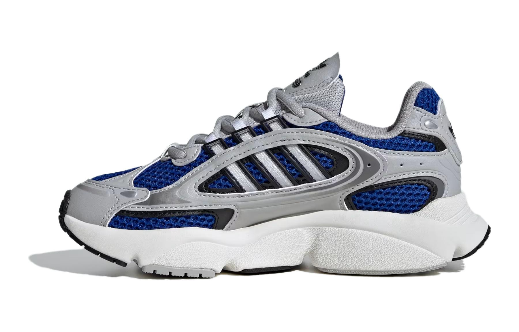 Adidas Ozmillen Grey Core Black Royal Blue GS ID0695 36