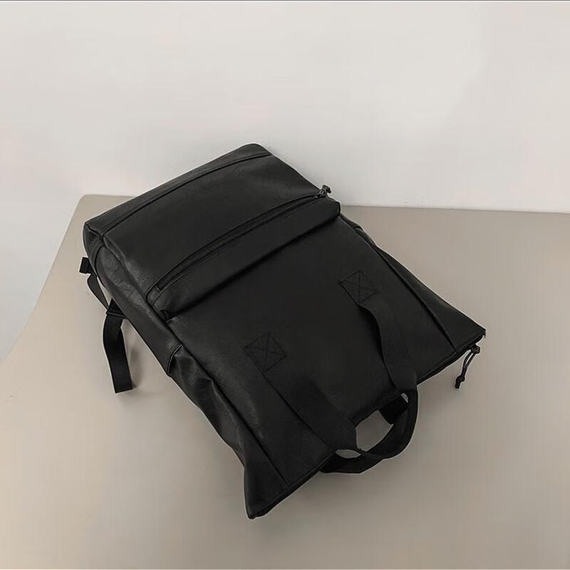 Lishen PU Leather Travel Backpack