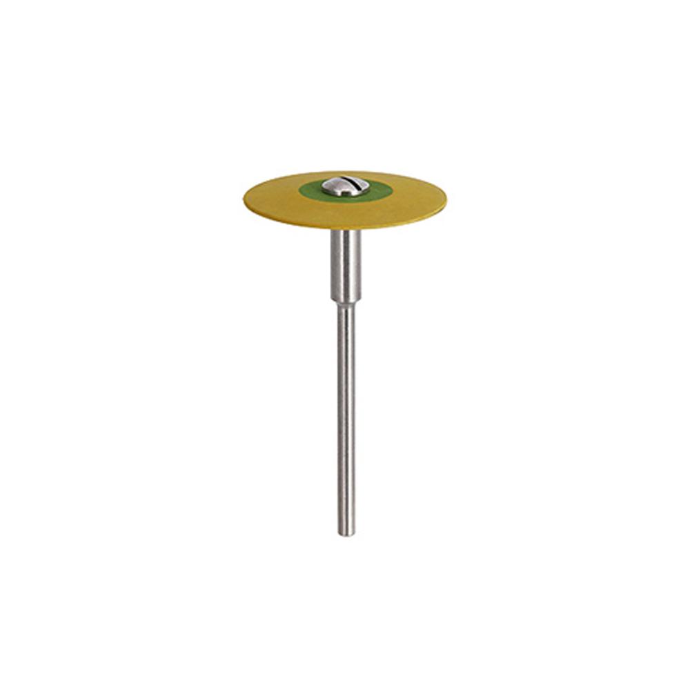 

Dental Rubber Diamond Polish Wheels 26Mm HP For Zirconia Porcelain PFM EMAX Dentistry Tools