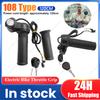 Universal Voltage Electric Bicycle Handlebar Twist Accelerator E-Bike Throttle Grip Scooter Handle Replacement Parts Accessories