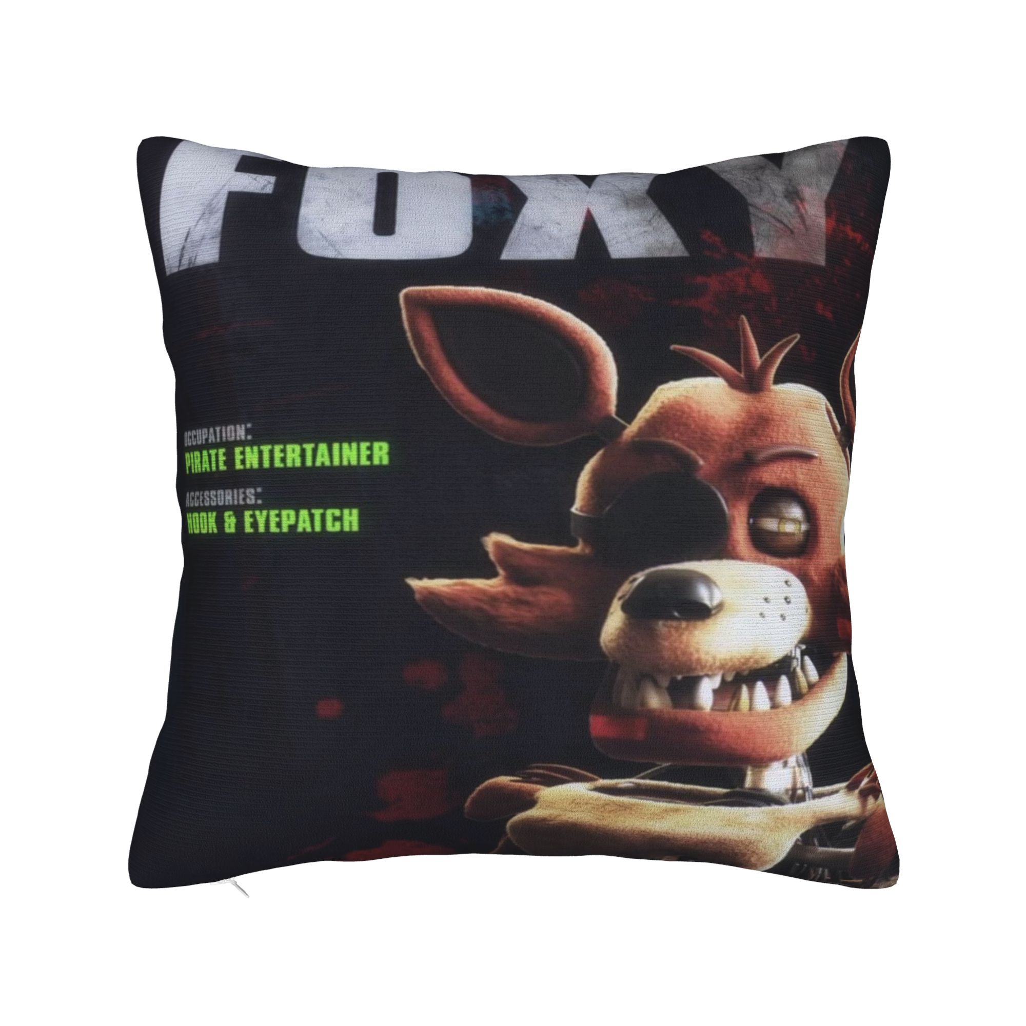 

FNAF At Freddys Pillowcases Merch Printed Cushion Cover Decorative Throw Pillow Case Cover Home Multi Size 12x12Inch