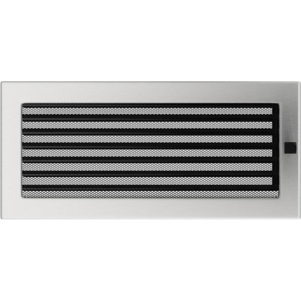 Vent Cover 17x37 Polished with Blinds
