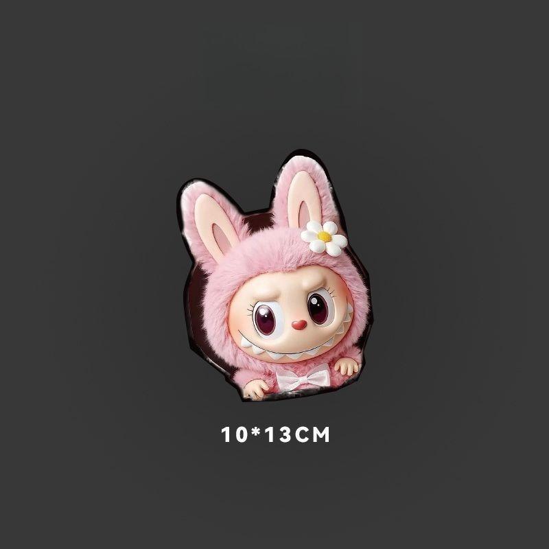 

LABUBU 3D Автомобильные наклейки Мультяшные Креативные Наклейки для украшения личности