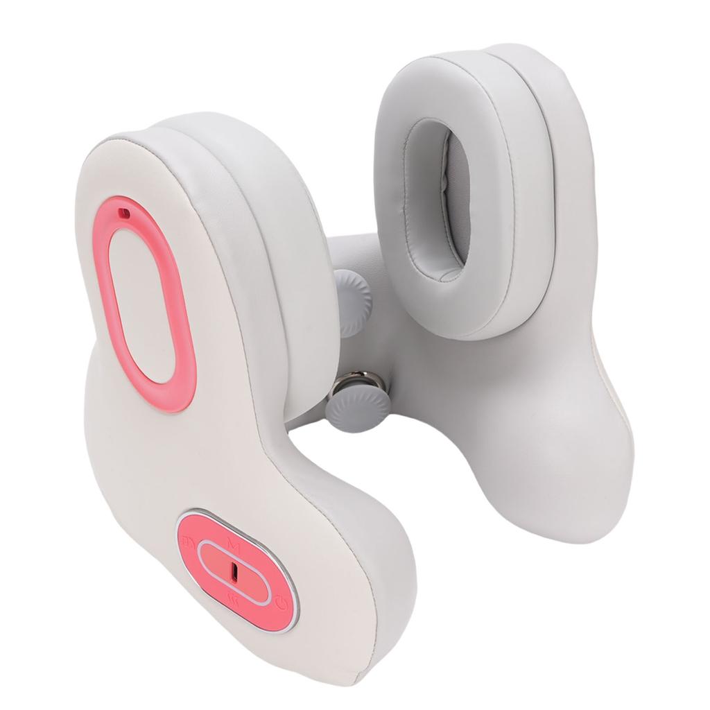 Travel Neck Pillow with Bluetooth Headset Noise Canceling Heating U Shaped Travel Music Pillow for Airplane Car