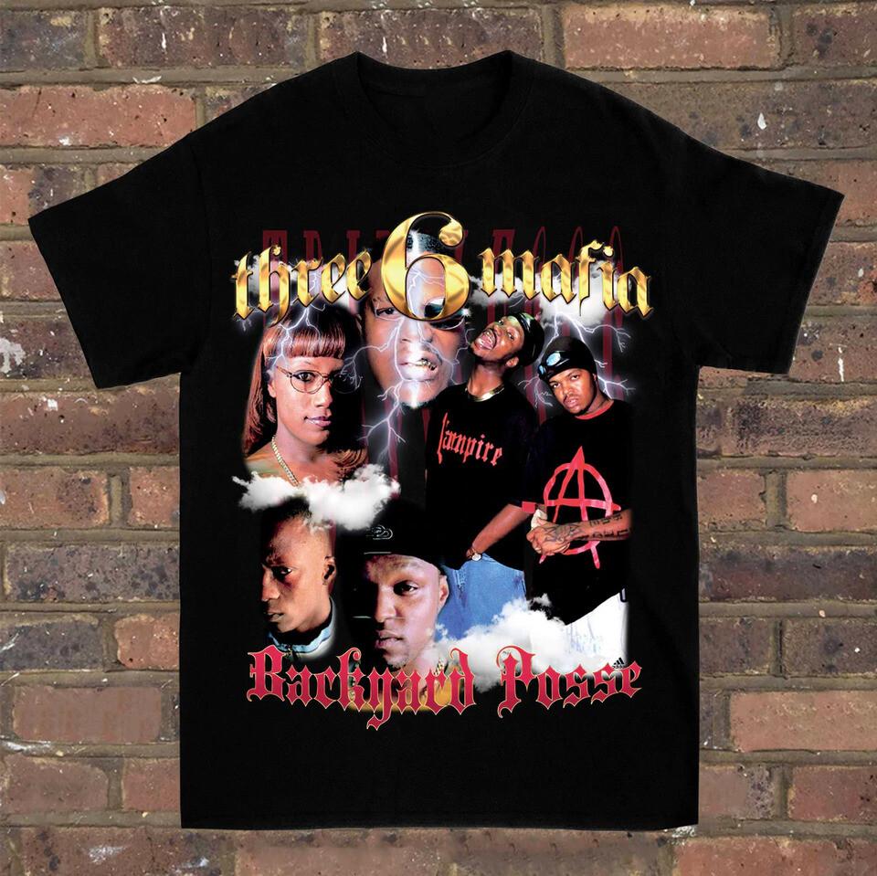 

Mafia Three Vintage T-Shirt Size Six Album Mystic Stylez RAP Hip Hop Tee Unisex T-Shirt XXL