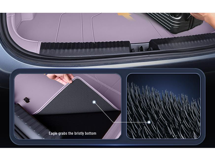 Deep Blue L06 Full Coverage Trunk Mat for 26 New Model Cars - Interior Accessories