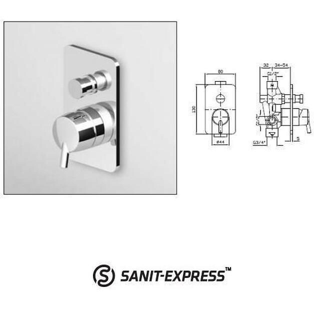 

Смеситель Zucchetti Simply Beautiful ZSB121