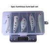 Lure bait set5-10PCSBoxed artificial bait, bionic bait, suitable for both freshwater and saltwater fishing equipment