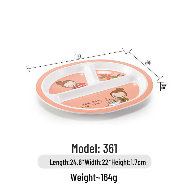 

Shengjia Melamine Divided Canteen Tray