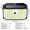 Solar Motion Sensor Wall Light IP65 Waterproof Solar Spotlight Outdoor Floodlight Fence for Patio Garden Pathway Yard