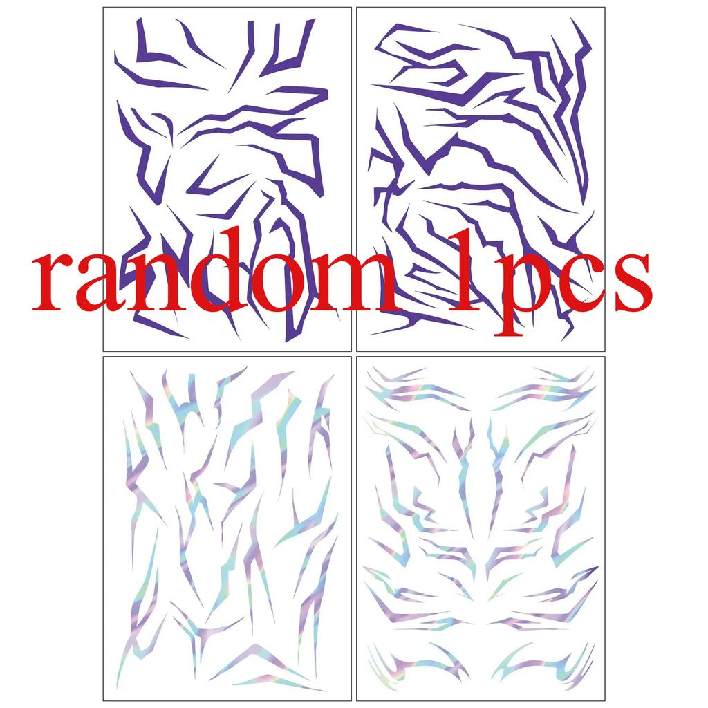 4 temporary tattoos, role-playing tattoo stickers, role-playing accessories for cosplay, Halloween and party makeup