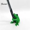 Multi-pen Storage 3D Printed Cute Frog Pen Holder, Bright Green Stand with Pen-Grabbing Structure, Non-slip Holder Anti-Slip Desktop Organizer