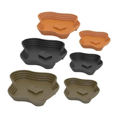 Practical ABS Animal Bathing Plate With Gentle Slope For Relaxation And Activity