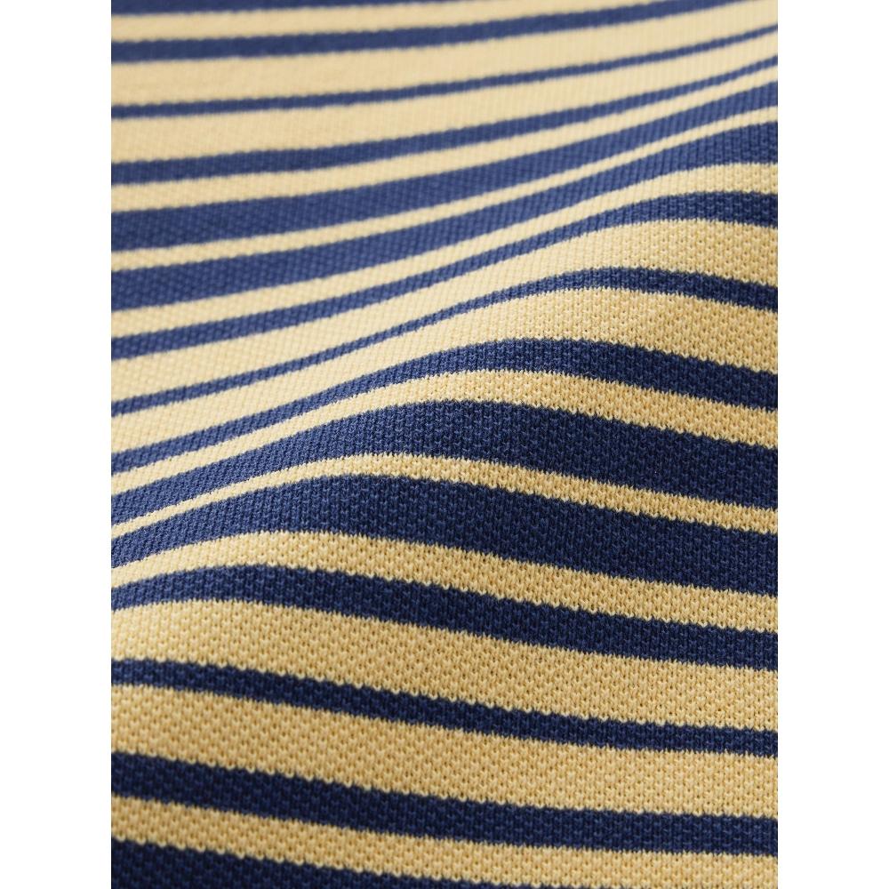 GU by Uniqlo Dry Oversized Polo Shirt  5 Minute Sleeves   Border  St