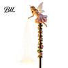 Decorative Yard Ornaments for Gardens Fairy Sprinkling Magic Dust Solar Garden Light, Outdoor Front Pathway Decorations Statue with LED Light String,