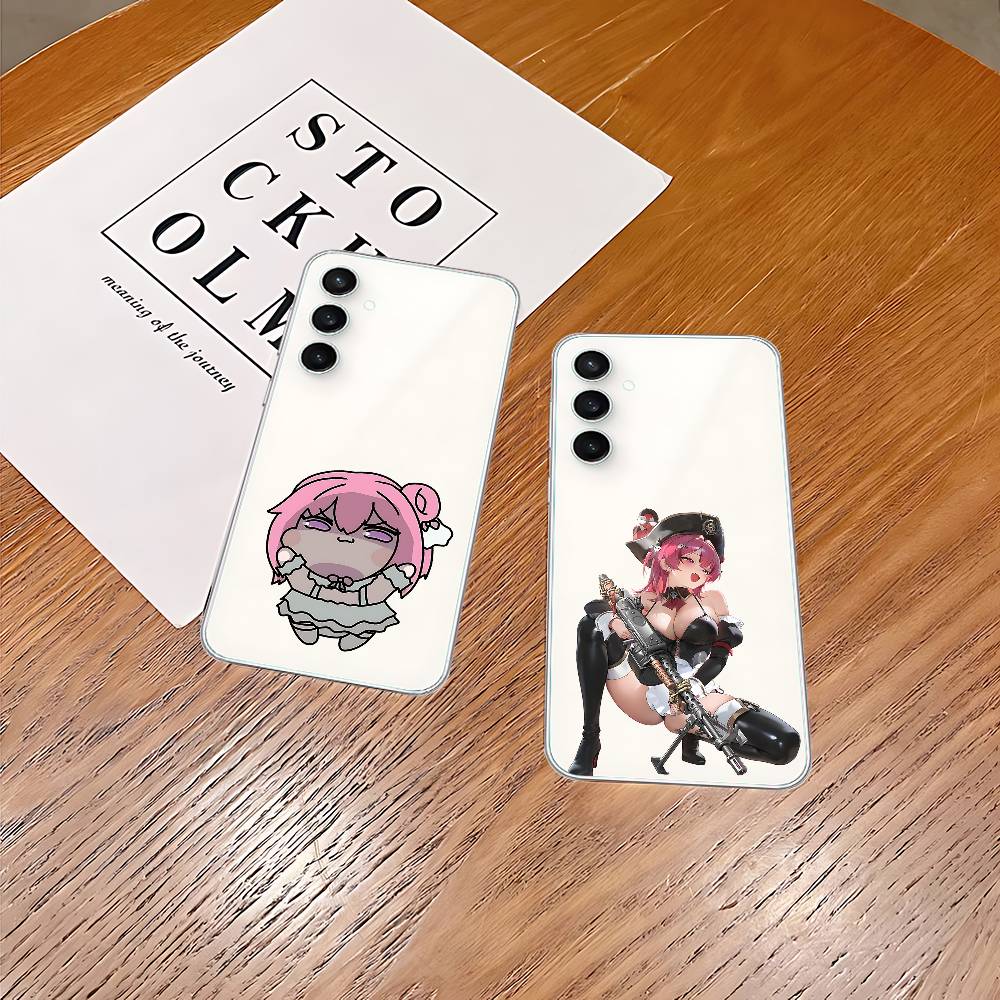 Cute D-doro Nikke Doro Phone Case For Samsung Galaxy S21 S22 S23 S24 S25ULTRA FE Ultra Plus5G A52S Transparent Cover