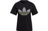 Women's T-Shirt Adidas Trefoil appliqué T shirt