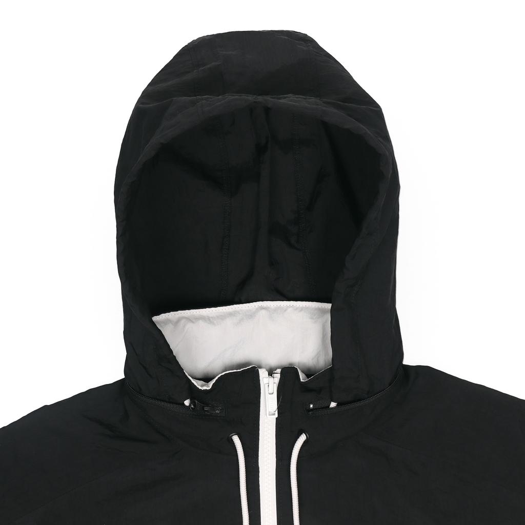 Jordan Sport DNA Packable Hooded Color-Block Jacket Men Jackets Black White CD5748-010