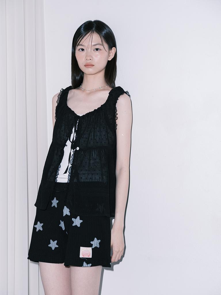 Mueum Ugyo Easy Cotton Shorts (Black Star)
