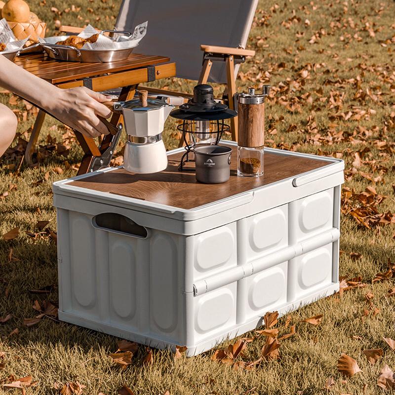 ZISIZ 60L Faltbare Outdoor-Aufbewahrungsbox