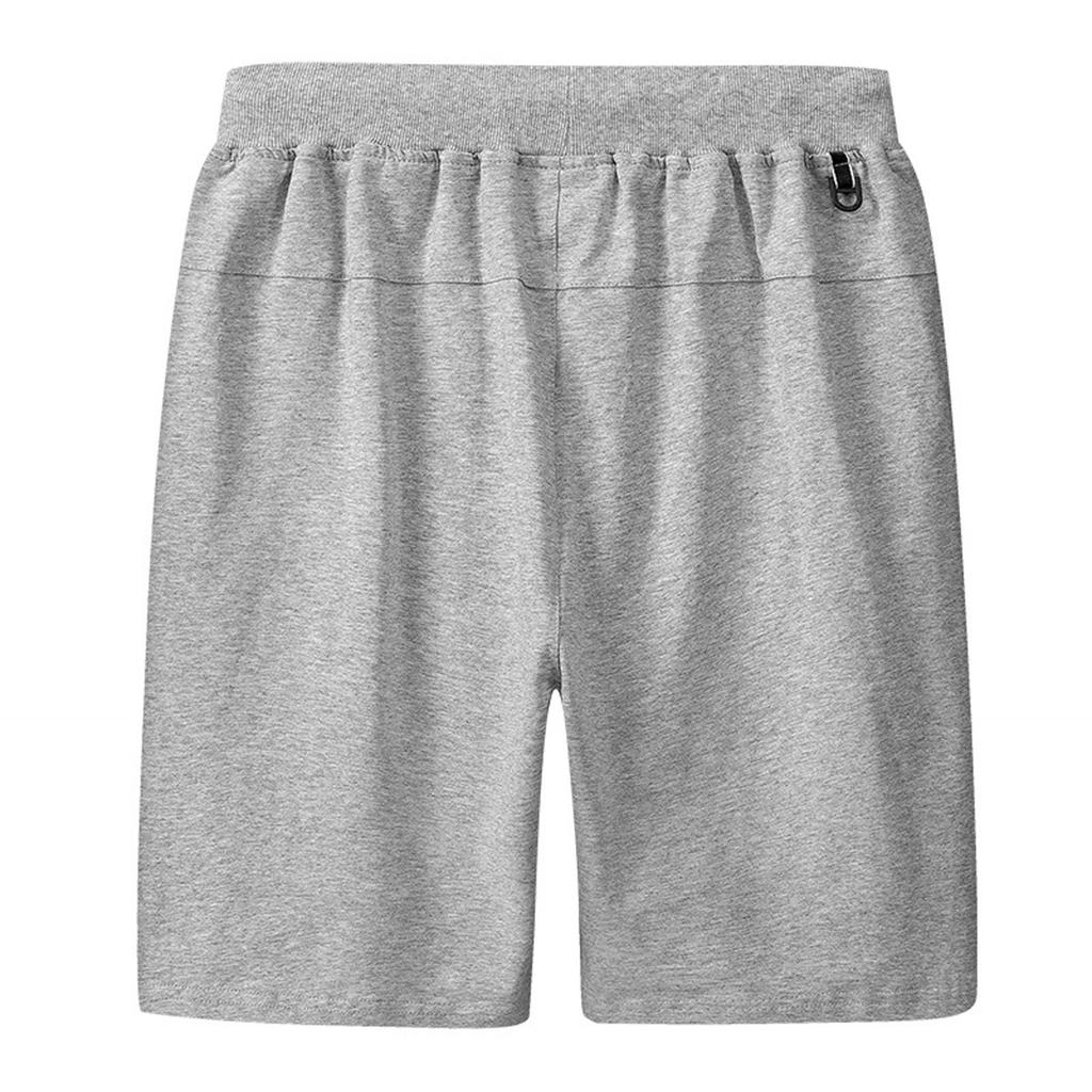 Men's Casual Workwear Distressed Drawstring Multi-pocket Straight-leg Trousers