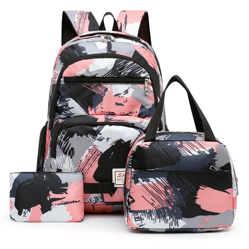 Waterproof Children School bags set for Girls boys Orthopedic Backpack Kids Book Bags primary school Backpack schoolbag Mochilas