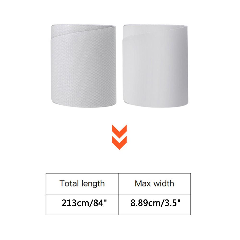 2 Stück Surfbrett Rail Schutzfolie Kratzfest 84 Zoll Paddle Board Schutzband Einfach aufzukleben Entfernen Surfzubehör