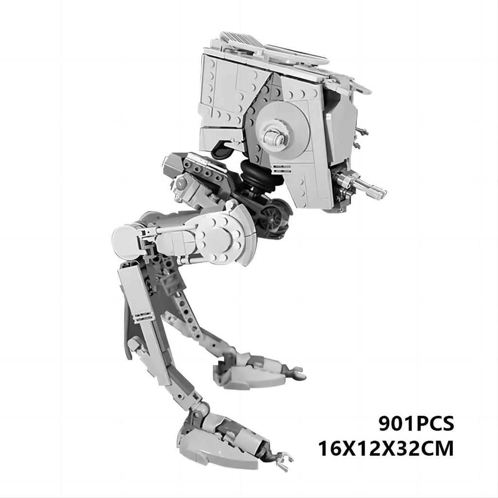 Compatible With Building Blocks MOC-14608AT-ST "Chicken Walker" Small Particle Assembly And Insertion Building Blocks