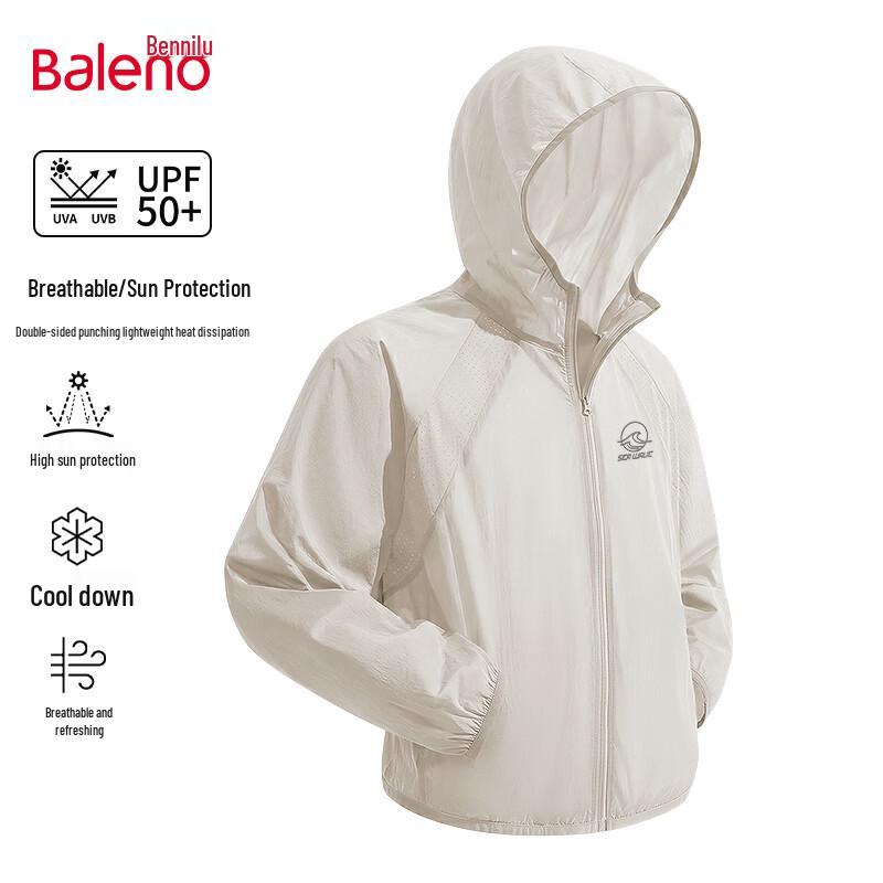 Baleno Men s Lightweight Hooded Sun Protection Jacket 3XL