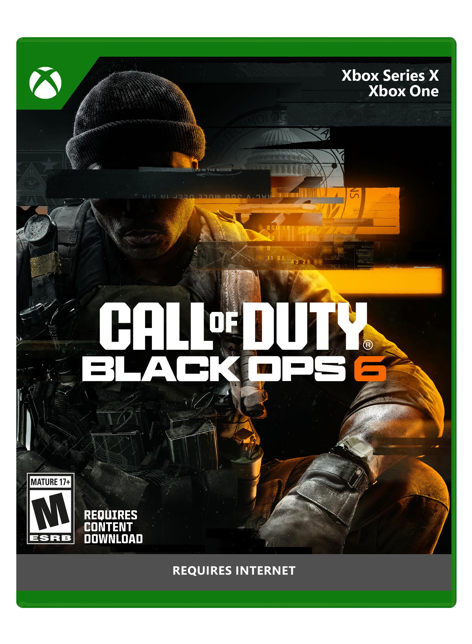 

Call Of Black Ops 6 North Xbox Series X Duty (Import version America) - зелёный