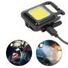 Small LED COB Light Corkscrew Mini LED Flashlight Work Light Rechargeable Flashlight for Outdoor Camping Supplies