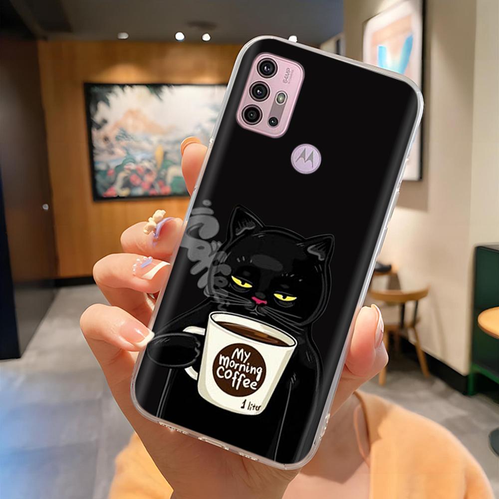 For Motorola Moto G10 G20 G30 Phone Case Cute Cartoon Painted Back Cover Soft Silicone Bumper For Moto G10 G20 G30 G60 G60s Capa