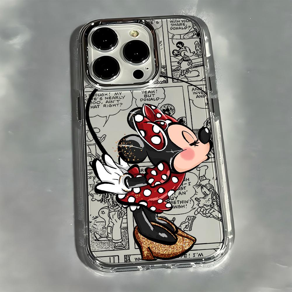 

Lovely M-Mickey Minnies Phone Case For Google Pixel 10 9 8 7 8A 9A XL Pro 4G 5G Transparent Soft Silicone TPU Back Cover Pixel 10 Pro XL 5G