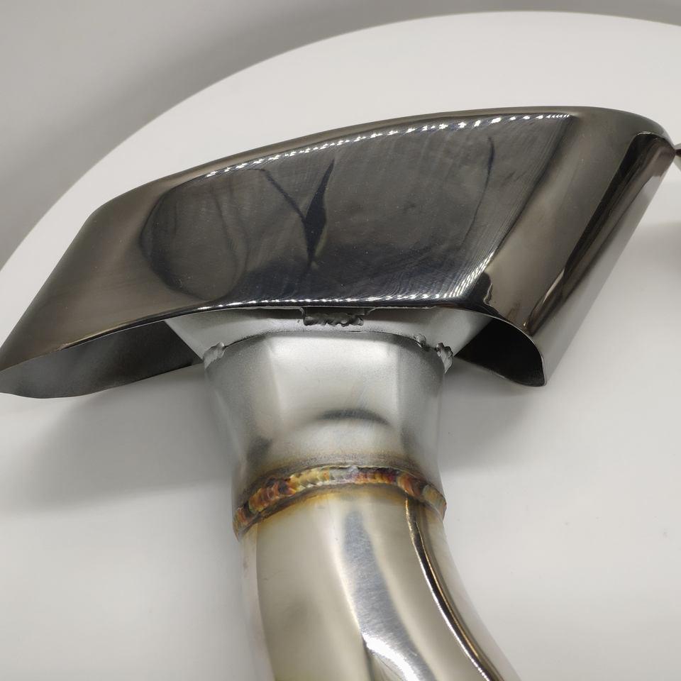 Hochwertiger Edelstahl-Doppelauspuffendrohr für BMW