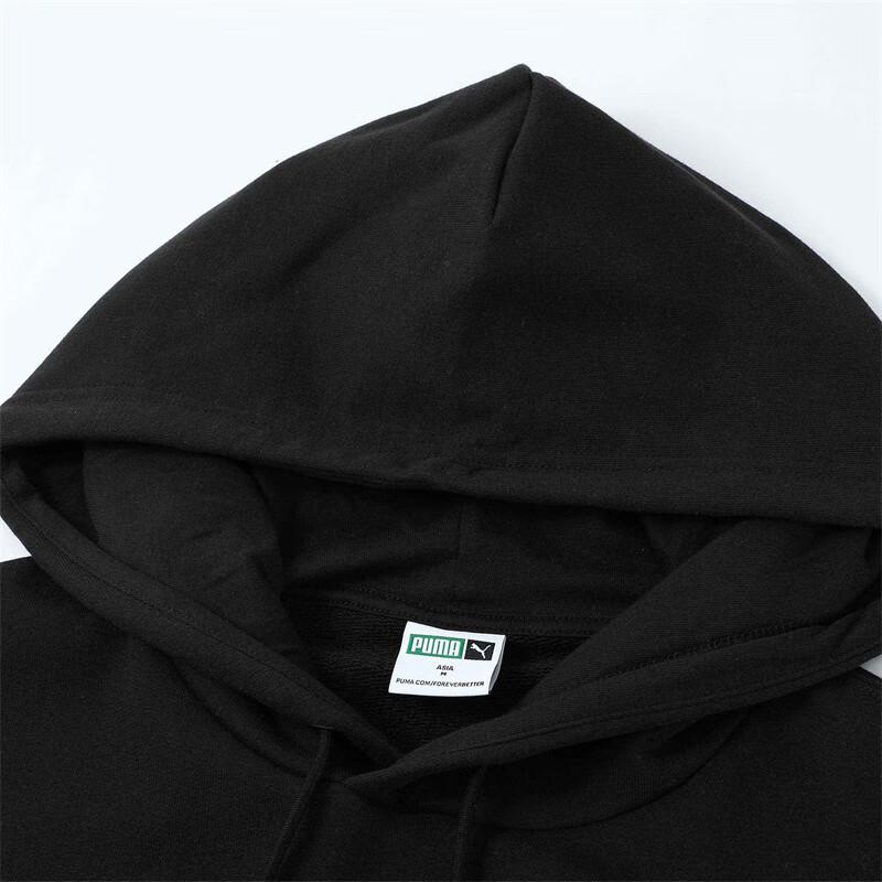Puma Team Cc Comfortable Letter College Casual Hoodie Men hoodies Black 630946-01