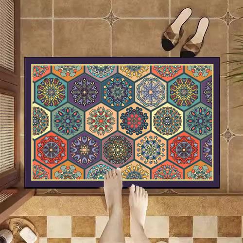 Diatom Mud Floor Mat Dirt-Resistant Non-Slip Foot Pad Quick-Drying Bathroom Door Toilet Door Mat Carpet Pad Water Absorption Quick-Drying